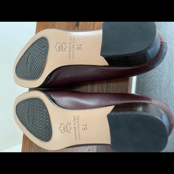 Brown and snakeskin Italian loafers 6 1/2 - Picture 10 of 13